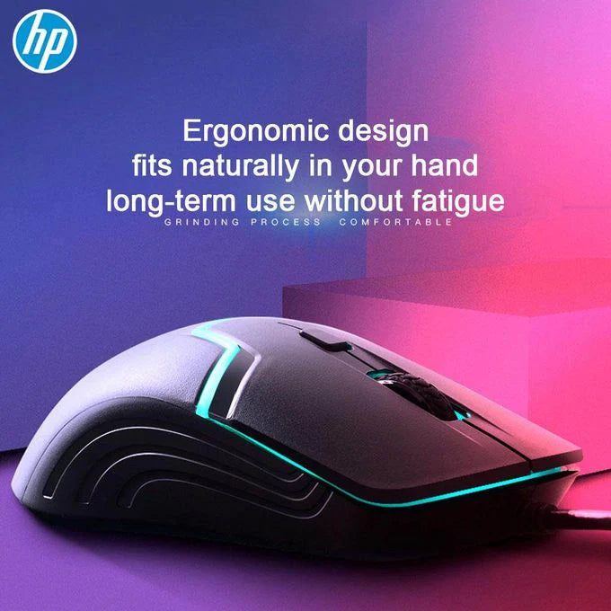 Hp Souris Gamer Filaire HP M100 - Noir Hp Souris Gamer Filaire HP M100 - Noir